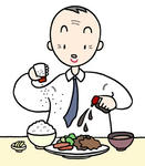 塩分過剰摂取・塩分の摂りすぎ・高血圧・生活習慣病
