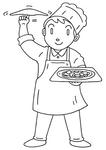 ピザ職人・ピッツァ職人・ピザ屋さん・ピザを焼く人・ピザを作る人