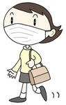New influenza ・ Prevention of transmission ・ Mask wearing