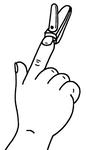 「爪切り・つめ切り・ネイルケア・爪の手入れ・爪の健康」のイラスト