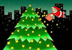 クリスマス・クリスマスツリー・サンタクロース・聖夜・サイレントナイト